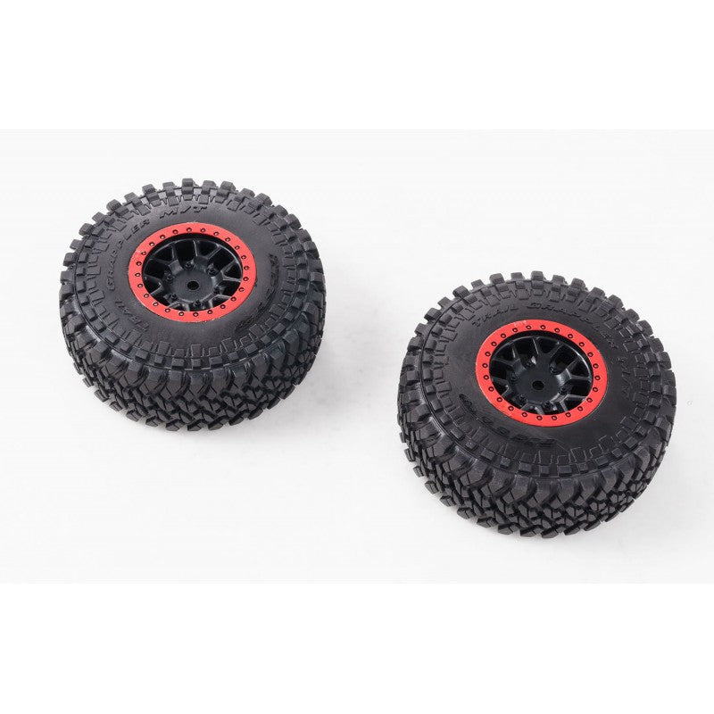 1/18 Bronco U4 - FSC18 Tires Set(Red,2 Pairs)