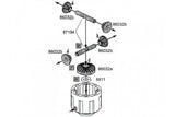 4 Bevel Gear Differential Conversion Set (1 Set)