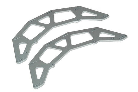 CHASSIS SIDE PLATE GUNMETAL 2PCS (SCOUT RC)