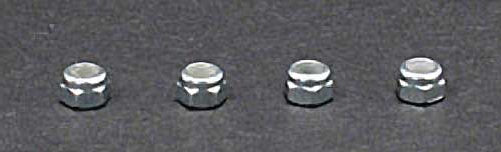 3mm nylon lock nut