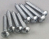 Button head screw 2x1/2"