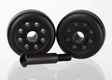 WHEELS (2)/ AXLE (1) TRX 6977