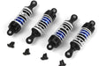 Aluminum Oil-Filled Shock Absorber Set Blue/4pc
