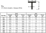 T-Channel 0.9x0.9x0.3mm 35cm (4)