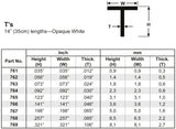 T-Channel 3.1x3.1x1.0mm 35cm (3)