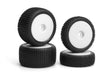 Sideline Buggy Wheel/Tire Set (White/Front/Rear)