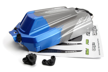 QByte XB 1/12th Buggy Printed Body - Blue