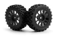 Assembled Wheel & Tyre Set (2pcs)