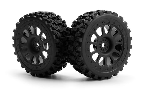 Assembled Wheel & Tyre Set (2pcs)