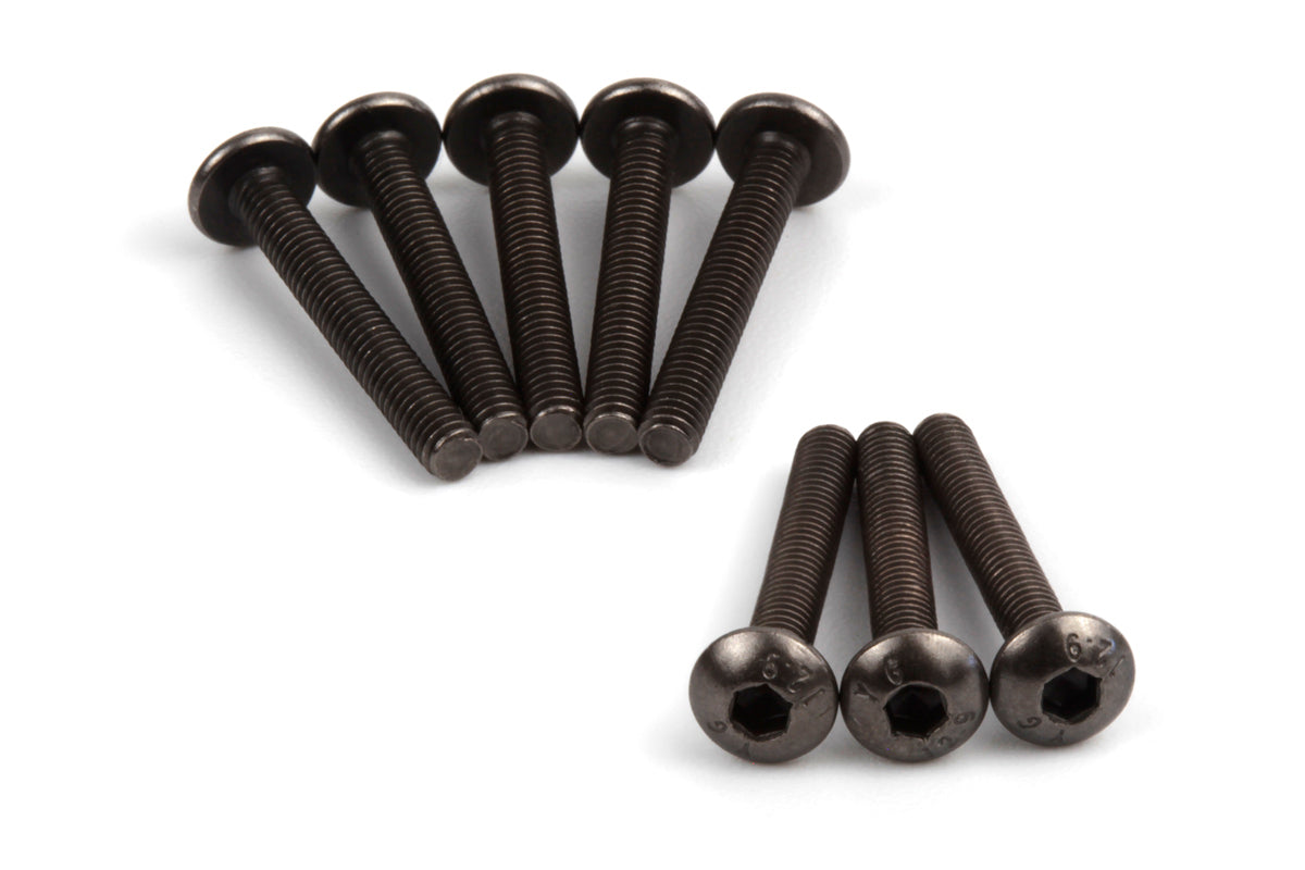TP. Button Head Screw M2.5x18mm (Hex/Socket/8pcs)
