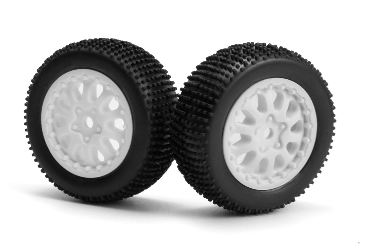 Sidepin SC Wheel/Tyre Set (White/Front/Rear)