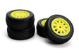 Sidepin SC Wheel/Tyre Set (Yellow/Front/Rear)