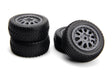 Sidepin SC Wheel/Tyre Set (Grey/Front/Rear)