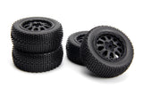 Sidepin SC Wheel/Tyre Set (Black/Front/Rear)