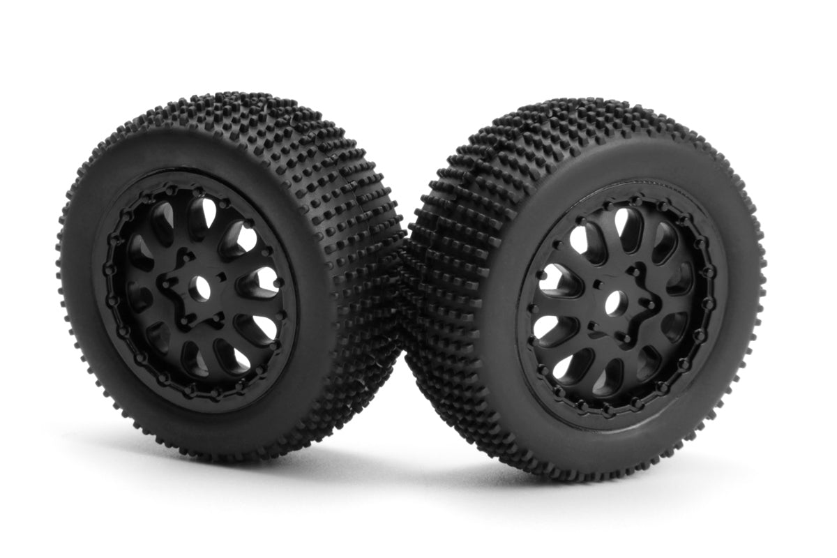 Sidepin SC Wheel/Tyre Set (Black/Front/Rear)