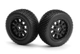 Sidepin SC Wheel/Tyre Set (Black/Front/Rear)