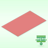 Red Transparent Sheet 0.25x150x300 mm (2)