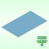 Blue Transparent Sheet 0.25x150x300 mm (2)