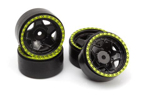 CL-5 Beadlock Wheel 1.2in (Green/4pcs)