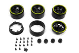 CL-5 Beadlock Wheel 1.2in (Green/4pcs)