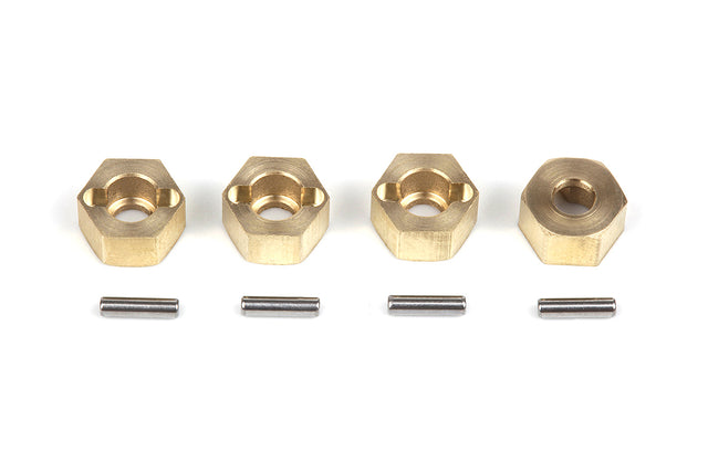 7mm Hex Hub Set (Brass/4pcs)