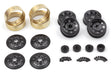 CS-8 Steel Beadlock Wheel 1.2in (Black/4pcs)