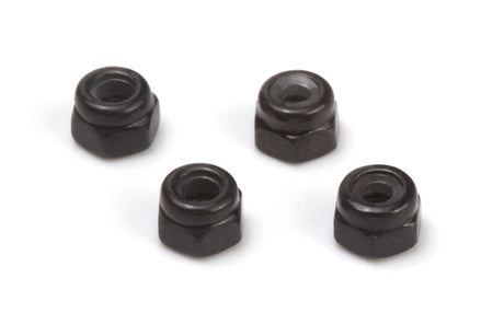 Lock Nut M2 (Black/4pcs)