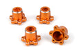 Aluminum MT Wheel Hex +2.5mm (Orange/4pcs)
