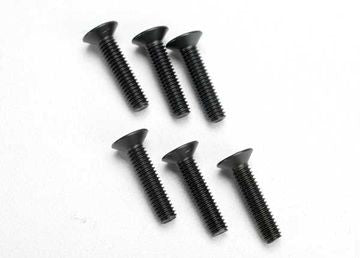 Traxxas 2547 Screws M4x18mm Countersunk Hex Socket (6)