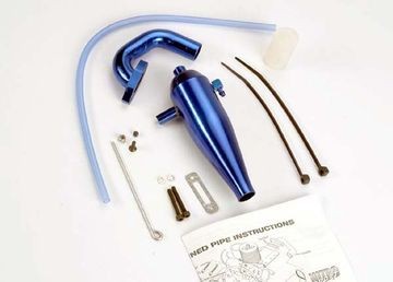 Traxxas 4485 Tuned Pipe Set Aluminium