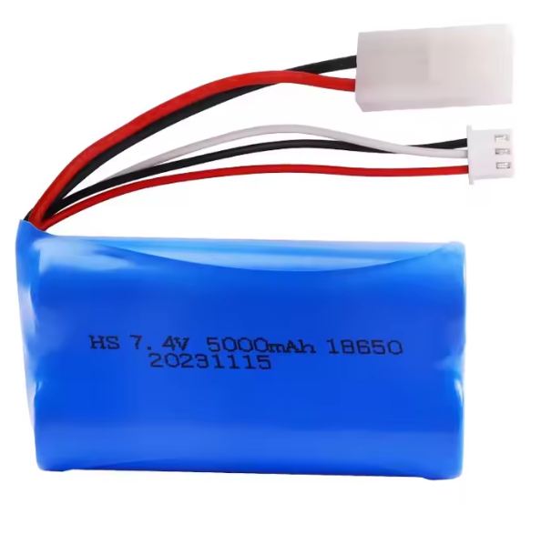 7,4V 5000mAh Li-ion LiPo battery Tamiya-kontakt