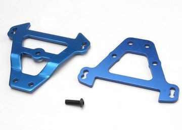 Traxxas 5323 Bulkhead Tie Bars Alu Blue F&amp;R Revo/ Slayer Pro/ Summit