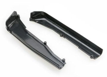 Traxxas 5527G Chassis Dirt Guards Exo-Carbon (Pair)  Jato