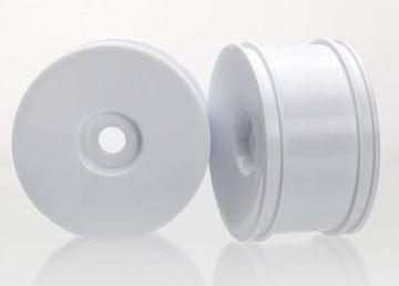 Traxxas 6474 Wheels Dished White Front (2) XO-1