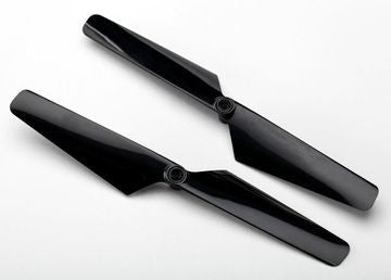 Traxxas 6626 Rotor Blade Set Black (2)  Alias