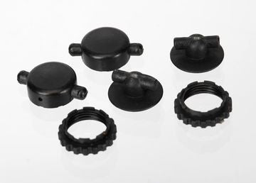 Traxxas 6962 Caps &amp; Spring Retainers GTR Shock  Funny Car
