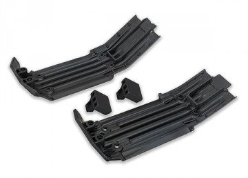 Traxxas 7744 Skidplate Set Front &amp; Rear with Rubber Impact Cushion X-Maxx