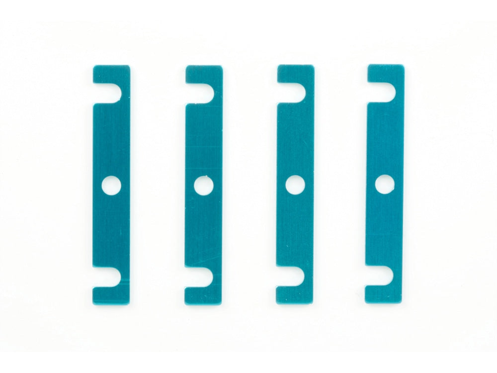 Alu. sus. mount spacer 1mm 4stk