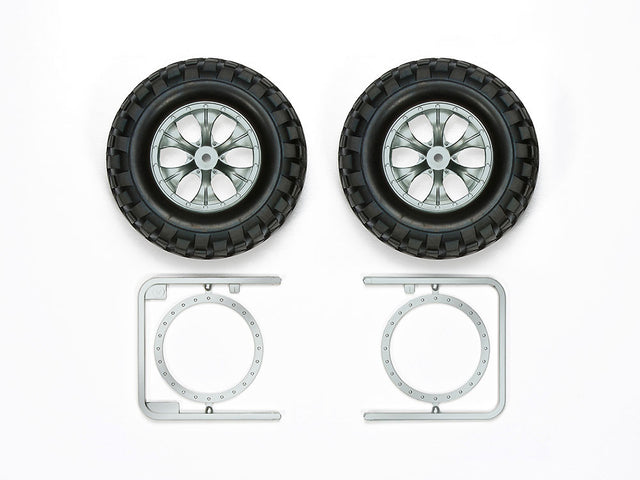 Rock Block Tires with 6- Spoke Wheels