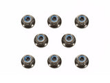 4mm Flange Lock Nut Bla *8