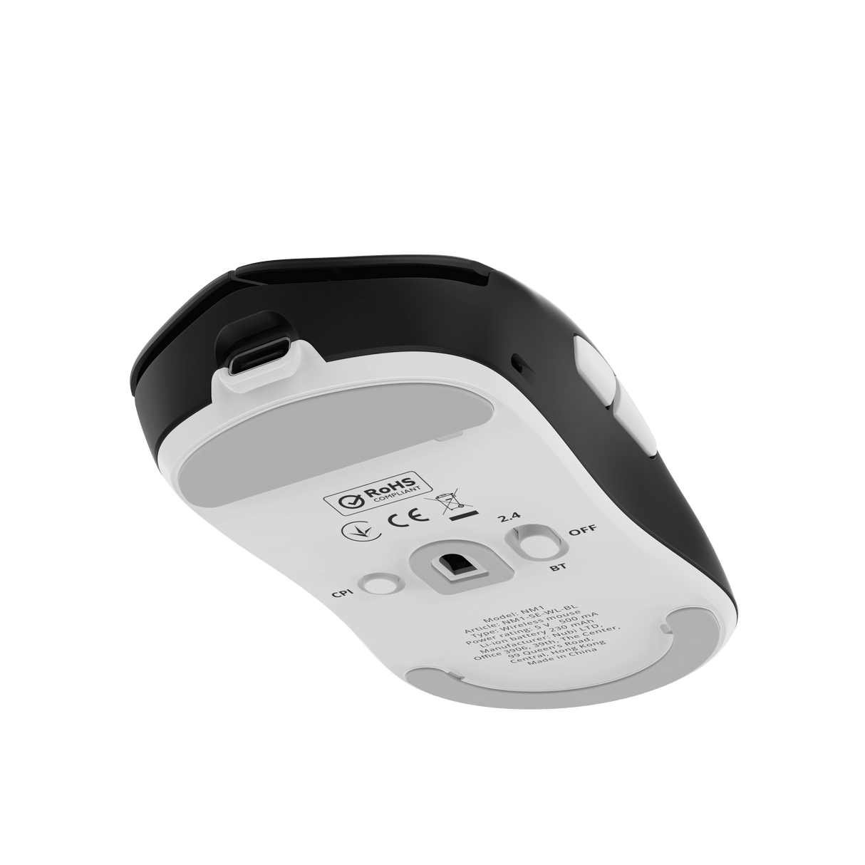 Nubi Mouse NM1 SE Wireless, Black