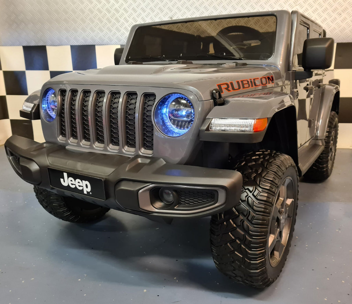 2-personers børne jeep Jeep Gladiator 12volt m. fjernbetjening