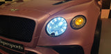 Batteri legetøjsbil Bentley Continental metallic pink