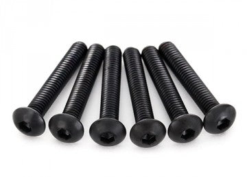 Traxxas 2597 Screws M4x22 Button-head Hex Socket (6)