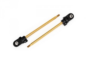 Traxxas 7763T Shock Shafts TiN-coated GTX #7761 (2)  X-Maxx