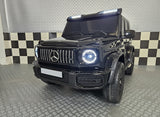 Mercedes-Benz G63 AMG 4x4 24V elbil til børn – 2 personer, metallic sort