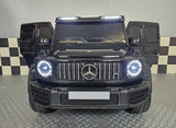 Mercedes-Benz G63 AMG 4x4 24V elbil til børn – 2 personer, metallic sort