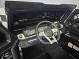 Mercedes-Benz G63 AMG 4x4 24V elbil til børn – 2 personer, metallic sort