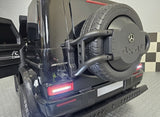 Mercedes-Benz G63 AMG 4x4 24V elbil til børn – 2 personer, metallic sort