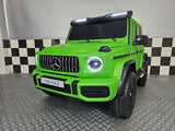 Elektrisk børnebil Mercedes G63 AMG 24 volt mat grøn